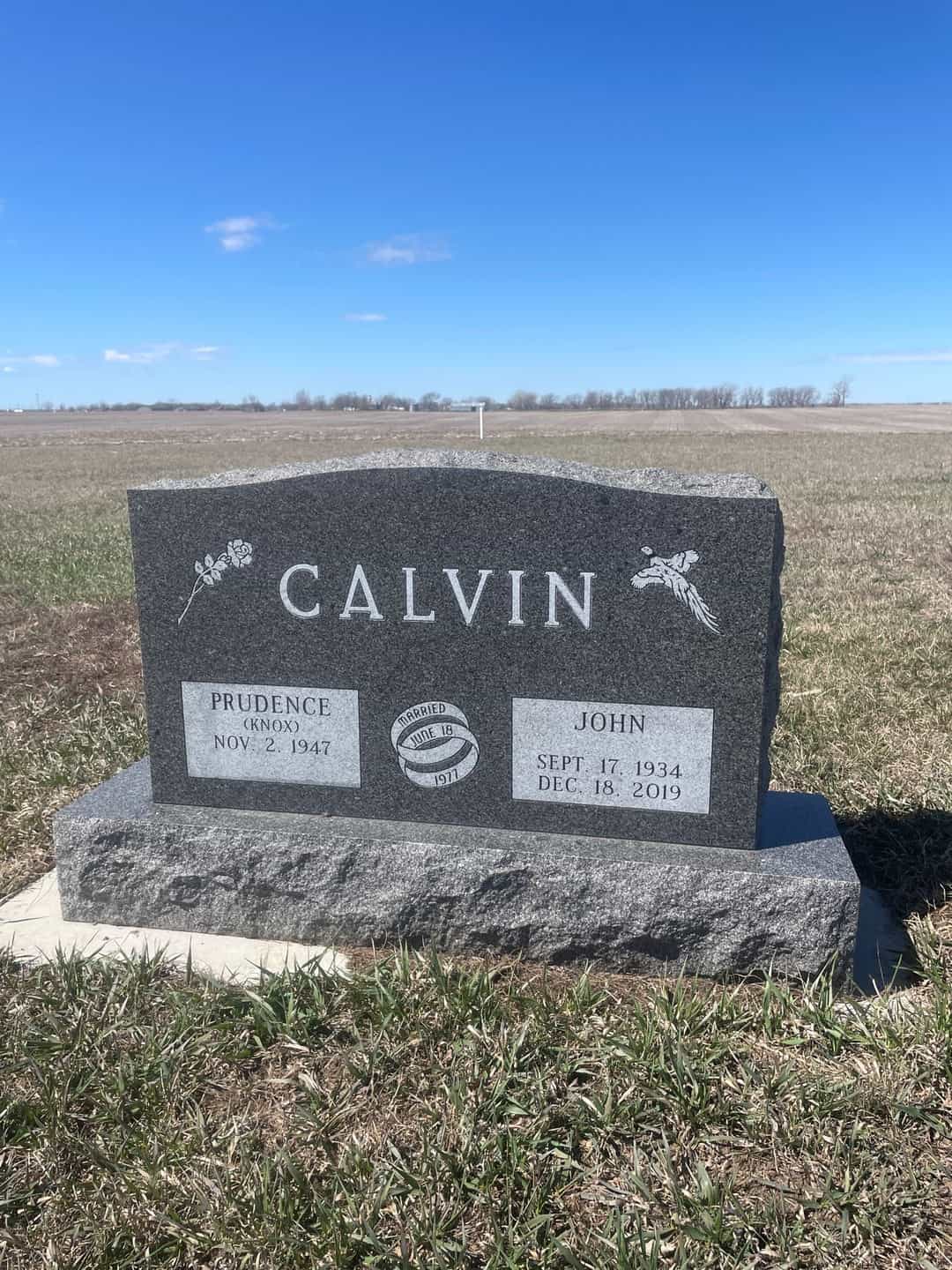 John Calvin's grave. Photo 1