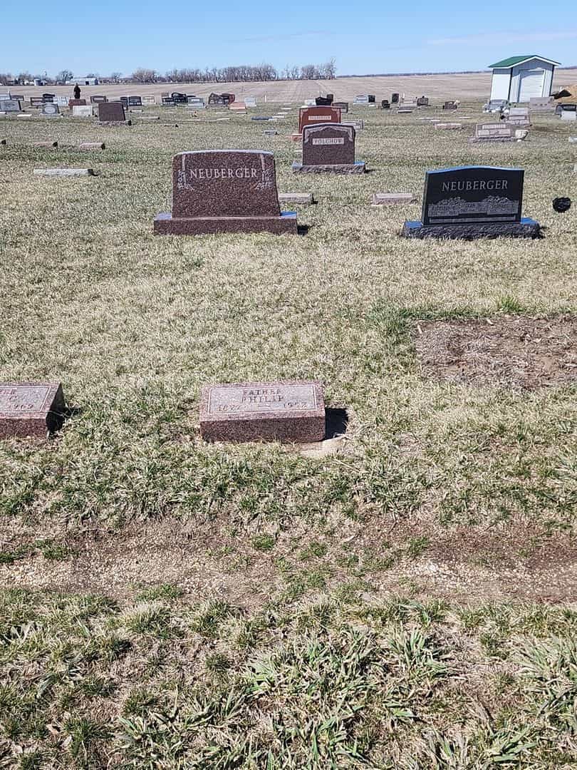 Anna Neuberger's grave. Photo 2