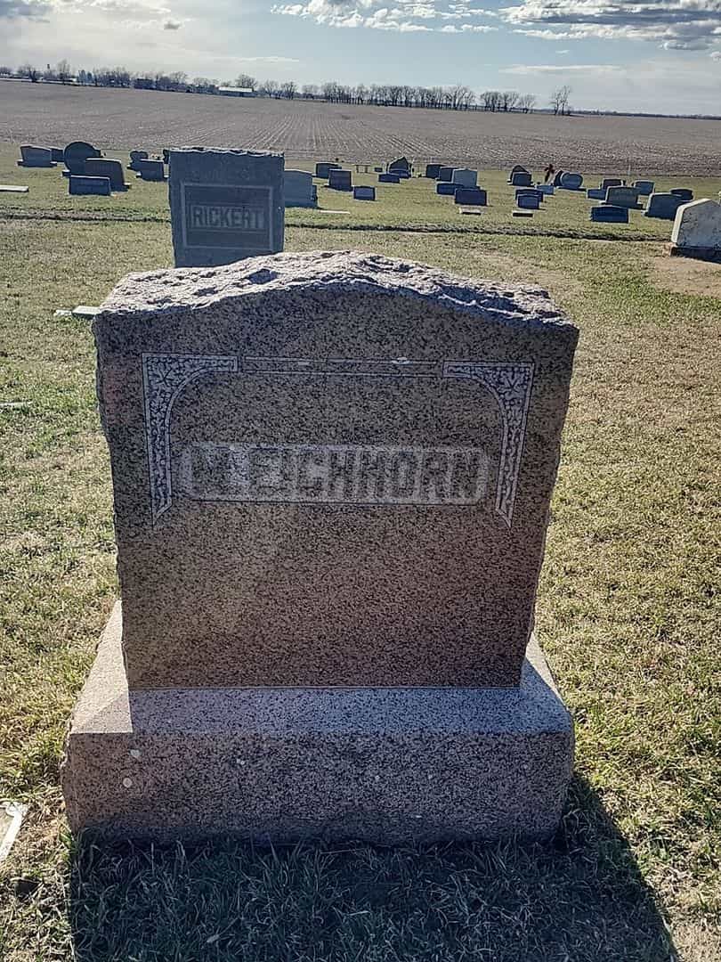 Mathias Eichhorn's grave. Photo 1