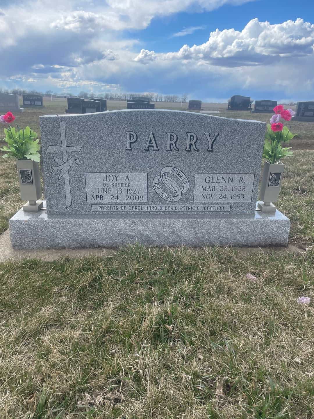 Joy A. Parry's grave. Photo 1