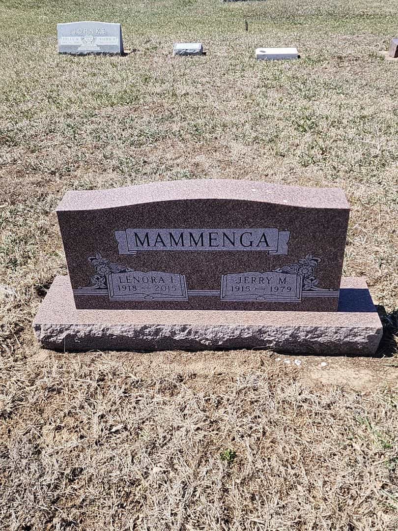 Jerry M. Mammenga's grave. Photo 1