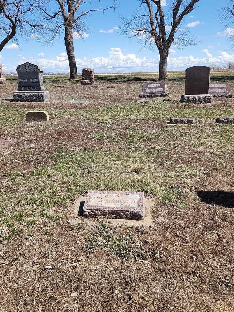 Emma Greenbeck Rechtenbaugh's grave. Photo 2