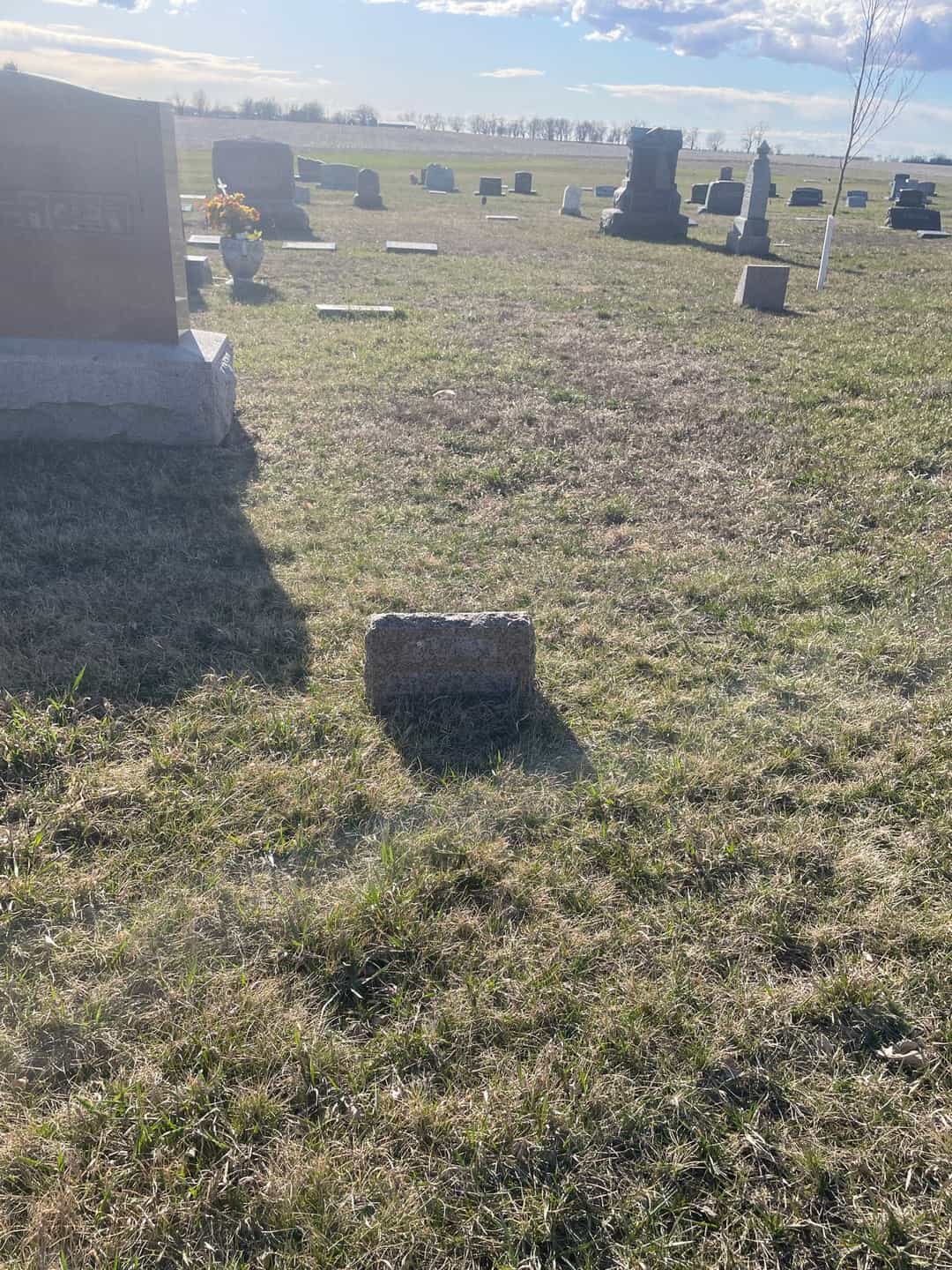 Carl J. Schlomer's grave. Photo 2