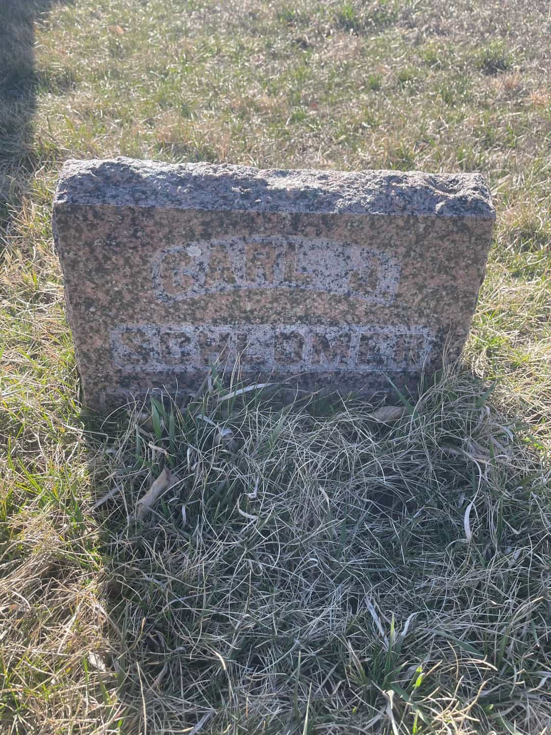 Carl J. Schlomer's grave. Photo 3