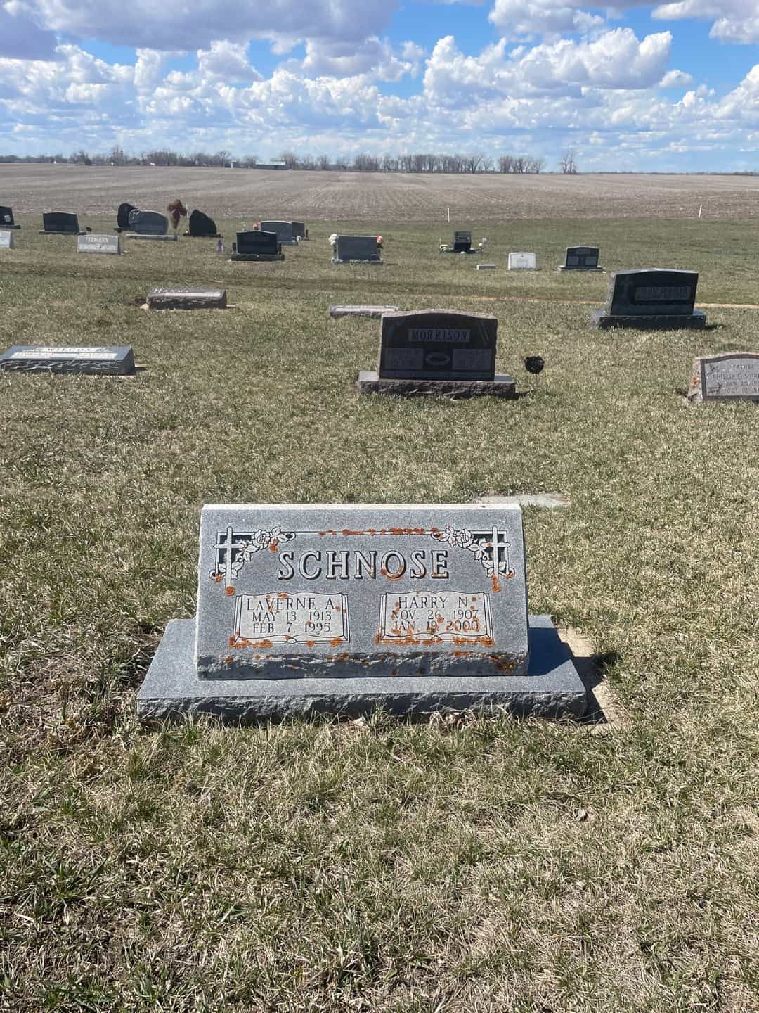 LaVerne A. Keiser Schnose's grave. Photo 2