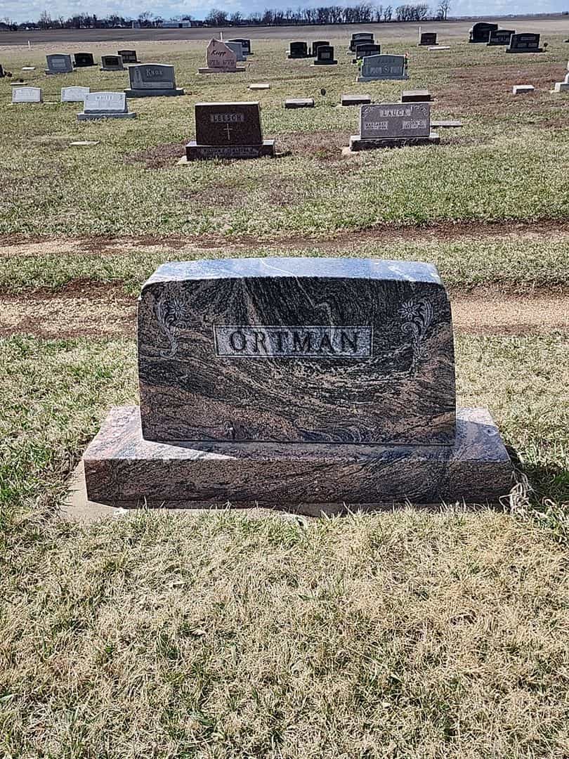 Donna Jean A. Ortman's grave. Photo 1