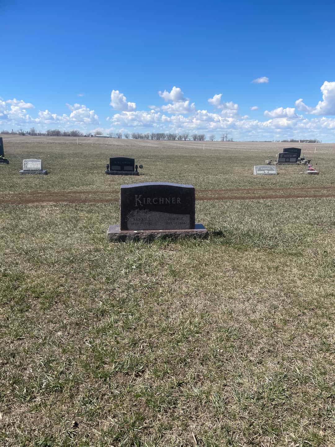 John Carl Kirchner's grave. Photo 2