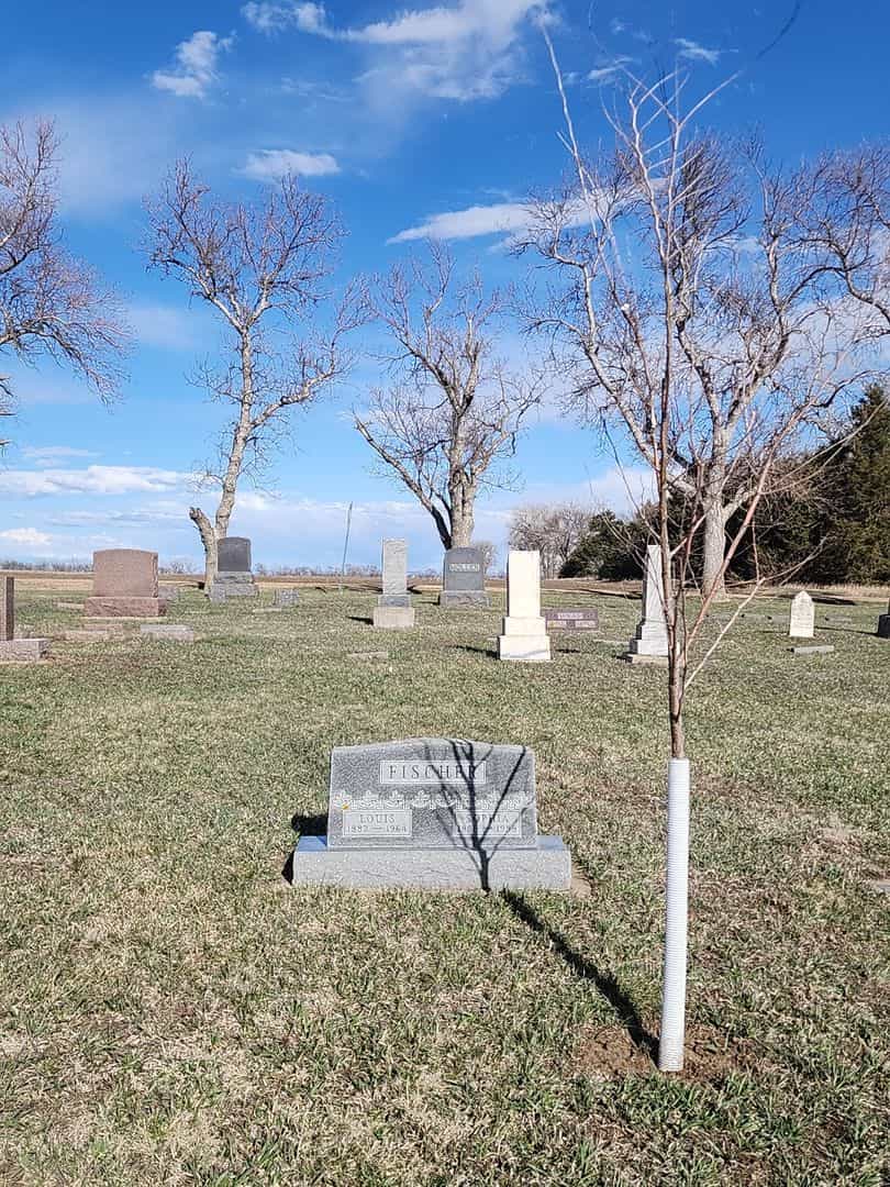 Louis Fischer's grave. Photo 2