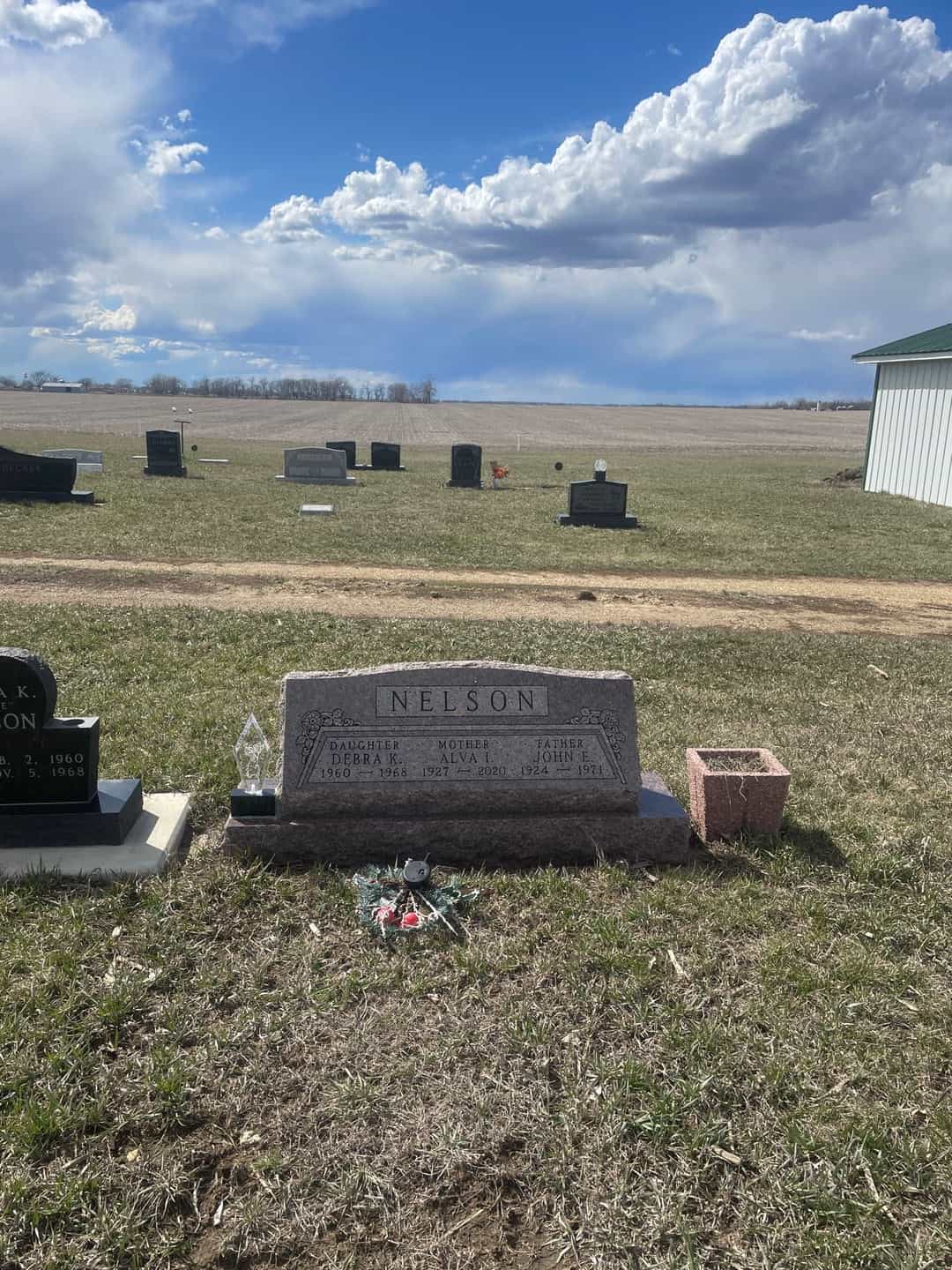 John E. Nelson's grave. Photo 2