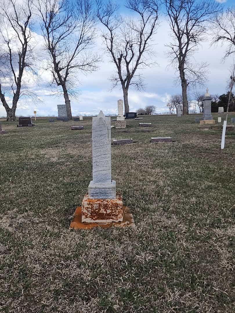 Jacob H. Darby's grave. Photo 2