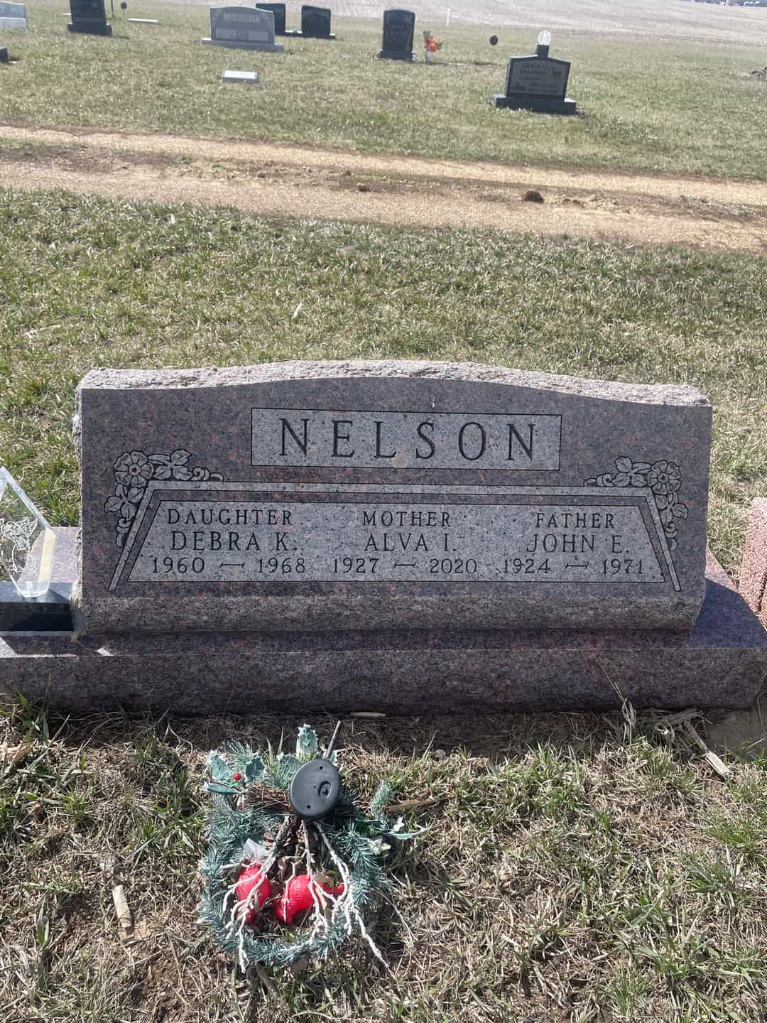 John E. Nelson's grave. Photo 1