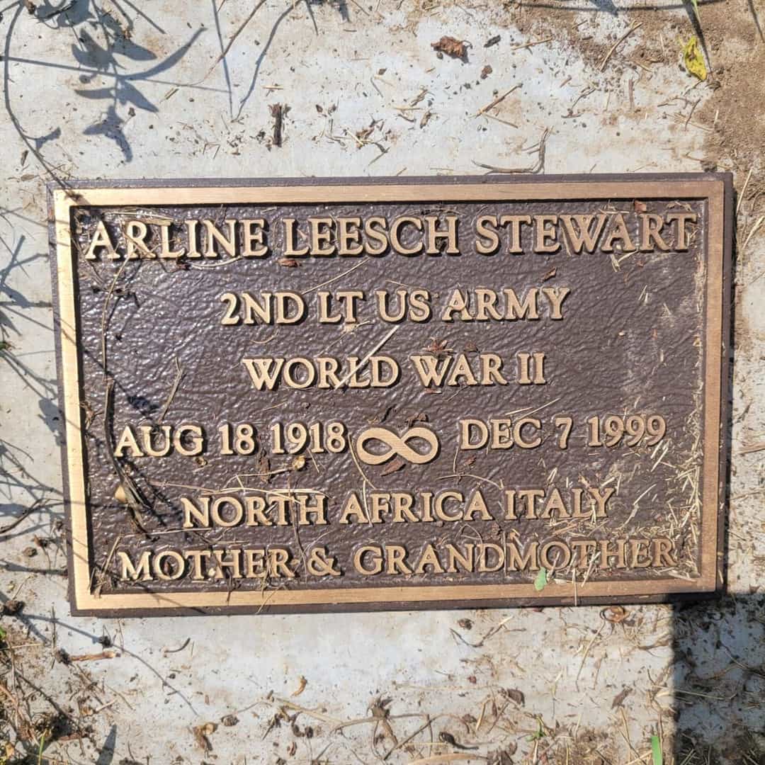 Jane (Stewart) Yeager's grave. Photo 2