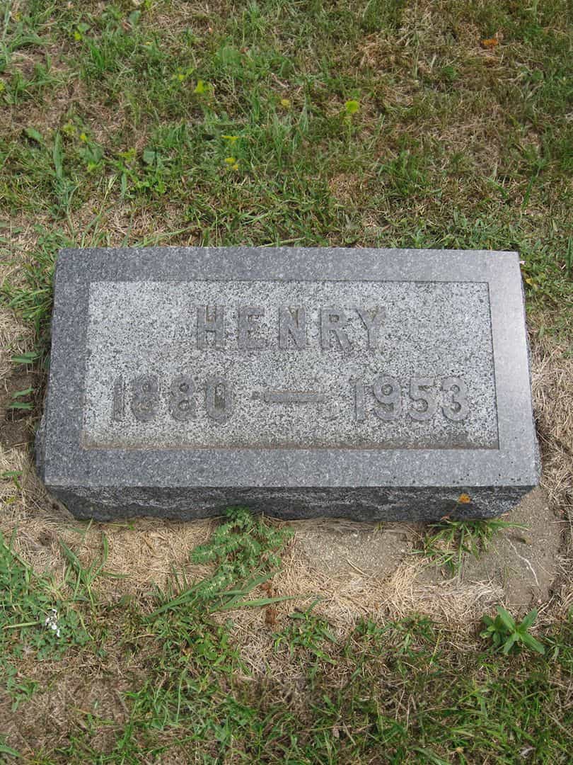 Henry Schaller's grave. Photo 1