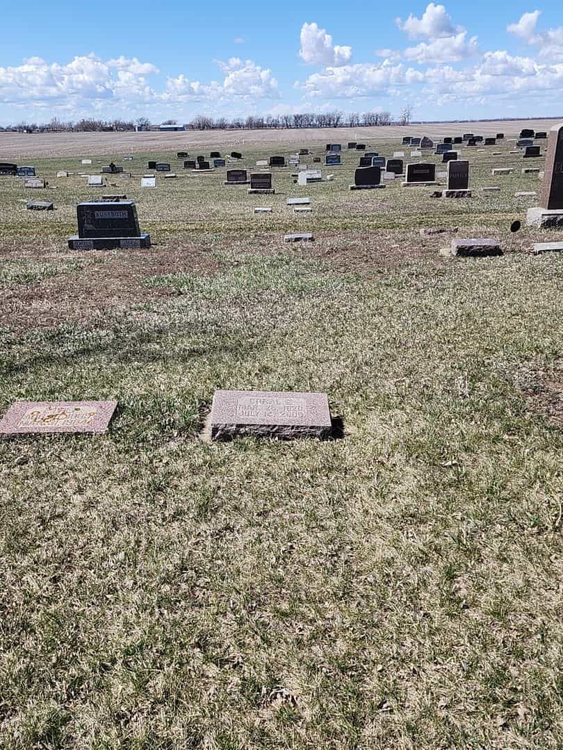 Coral E. VanWoert's grave. Photo 2