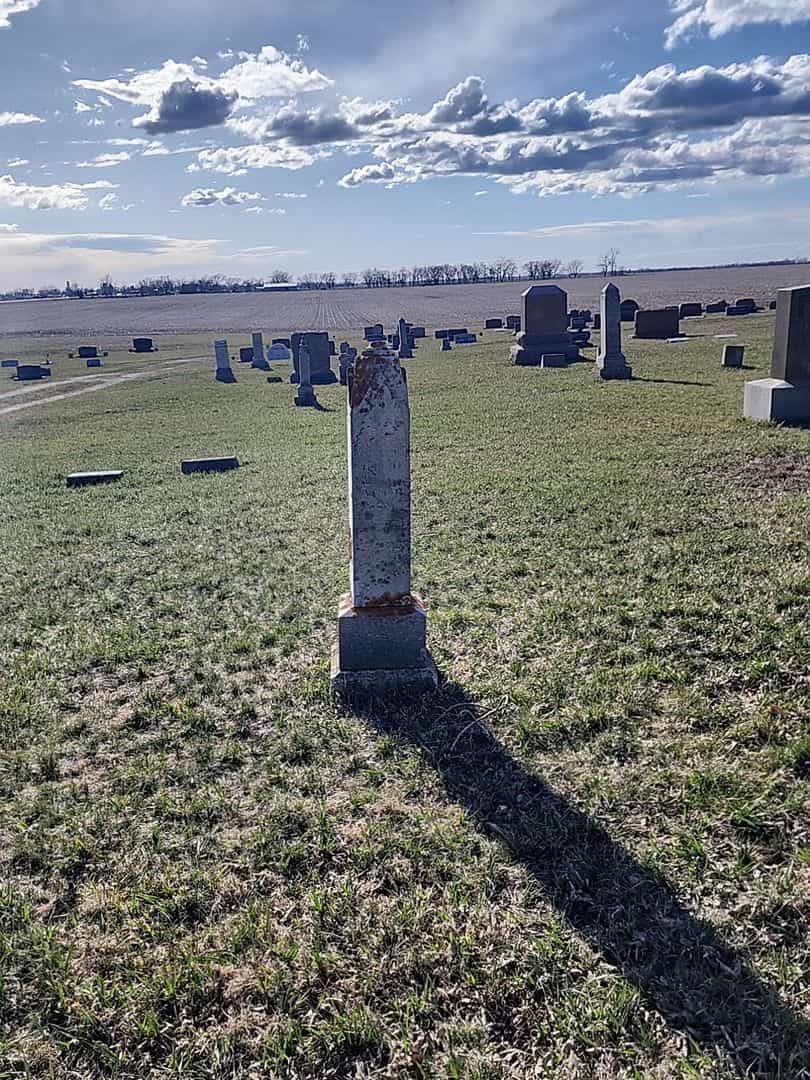 James VanEaton's grave. Photo 2
