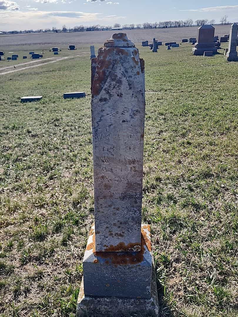 James VanEaton's grave. Photo 1