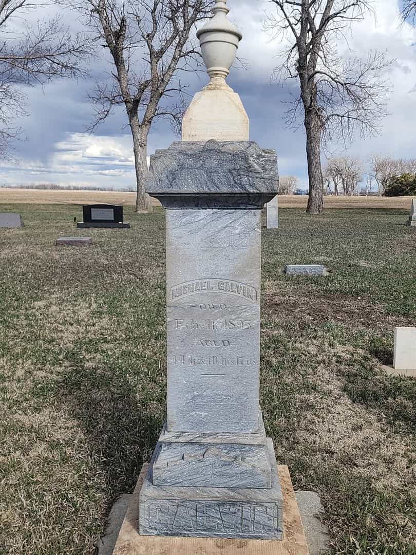 Michael Galvin's grave. Photo 1