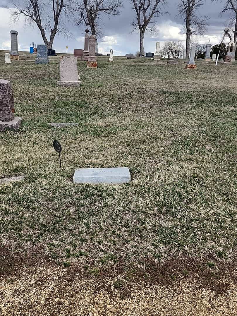 William Fick's grave. Photo 2