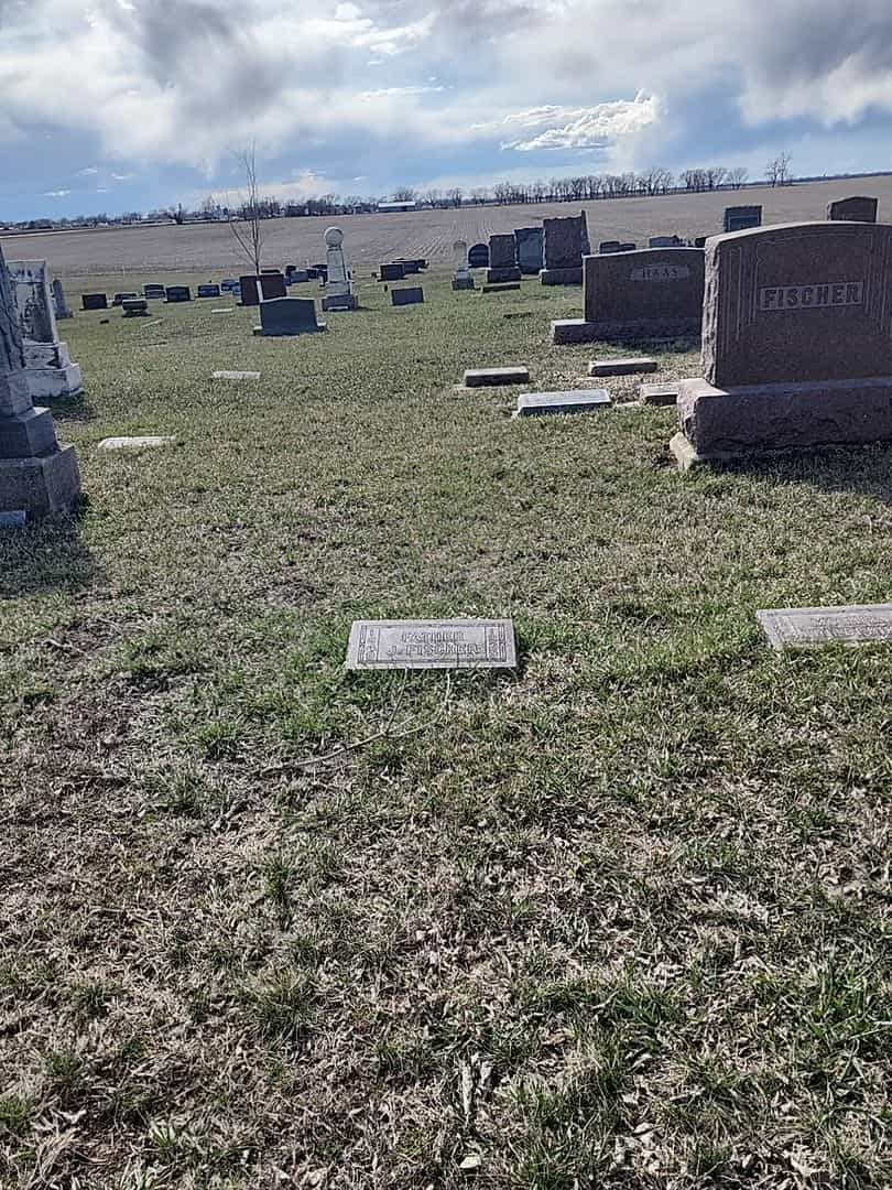 John Fischer's grave. Photo 2