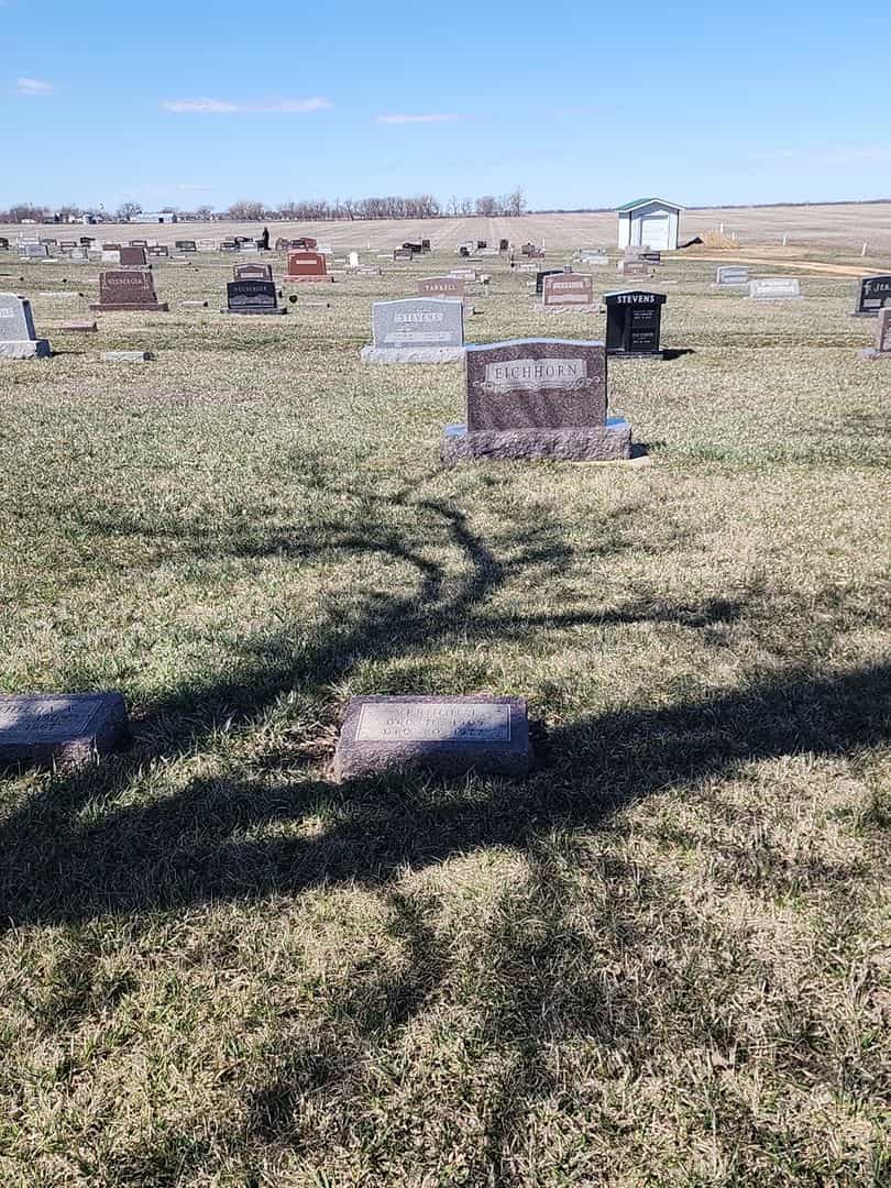 Vernon J. Eichhorn's grave. Photo 2