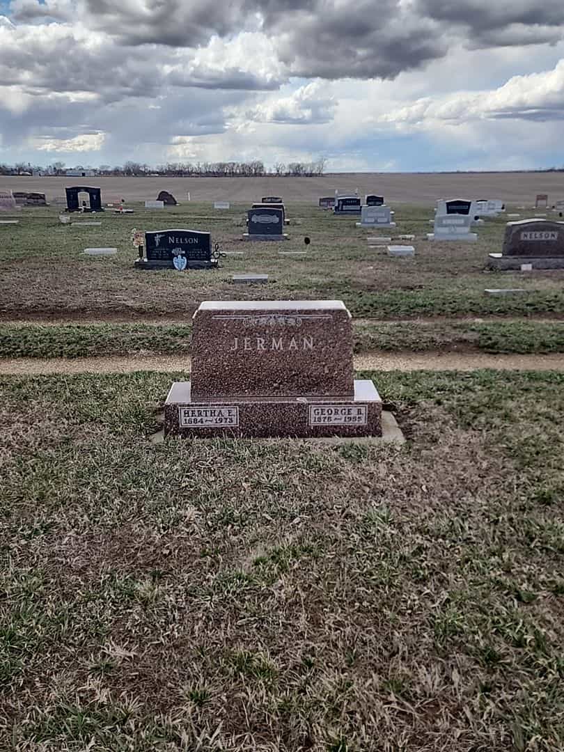Hertha Emma Kehrberg Jerman's grave. Photo 2