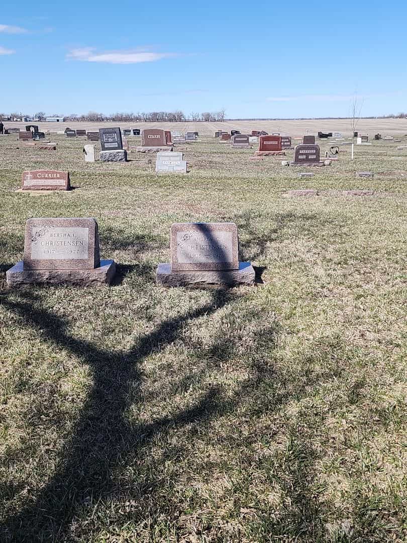 Andrew C. Christensen's grave. Photo 2