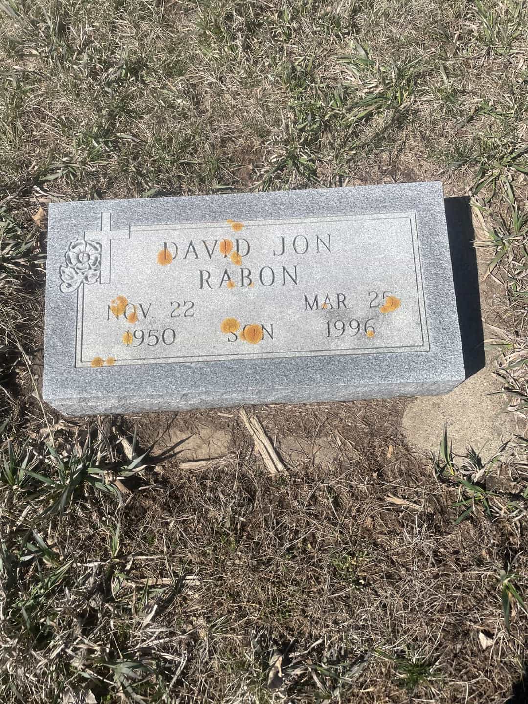 David Jon Rabon's grave. Photo 1