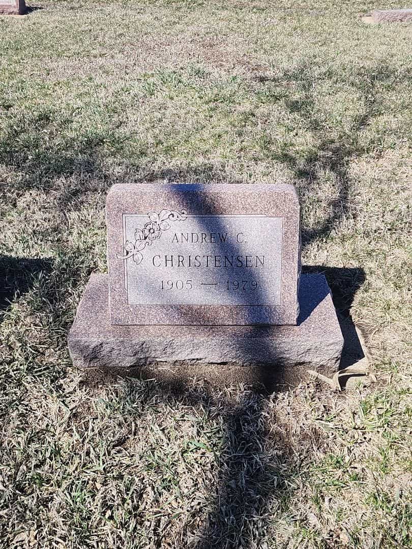 Andrew C. Christensen's grave. Photo 1