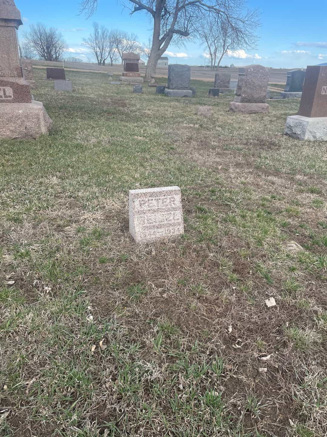 Peter Beisel's grave. Photo 2