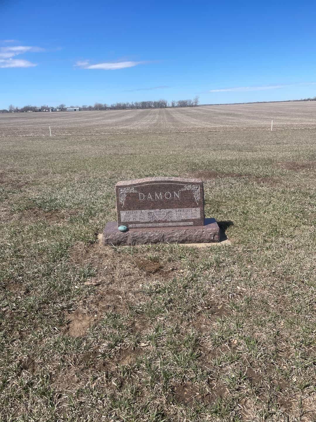 Arlene A. Damon's grave. Photo 2