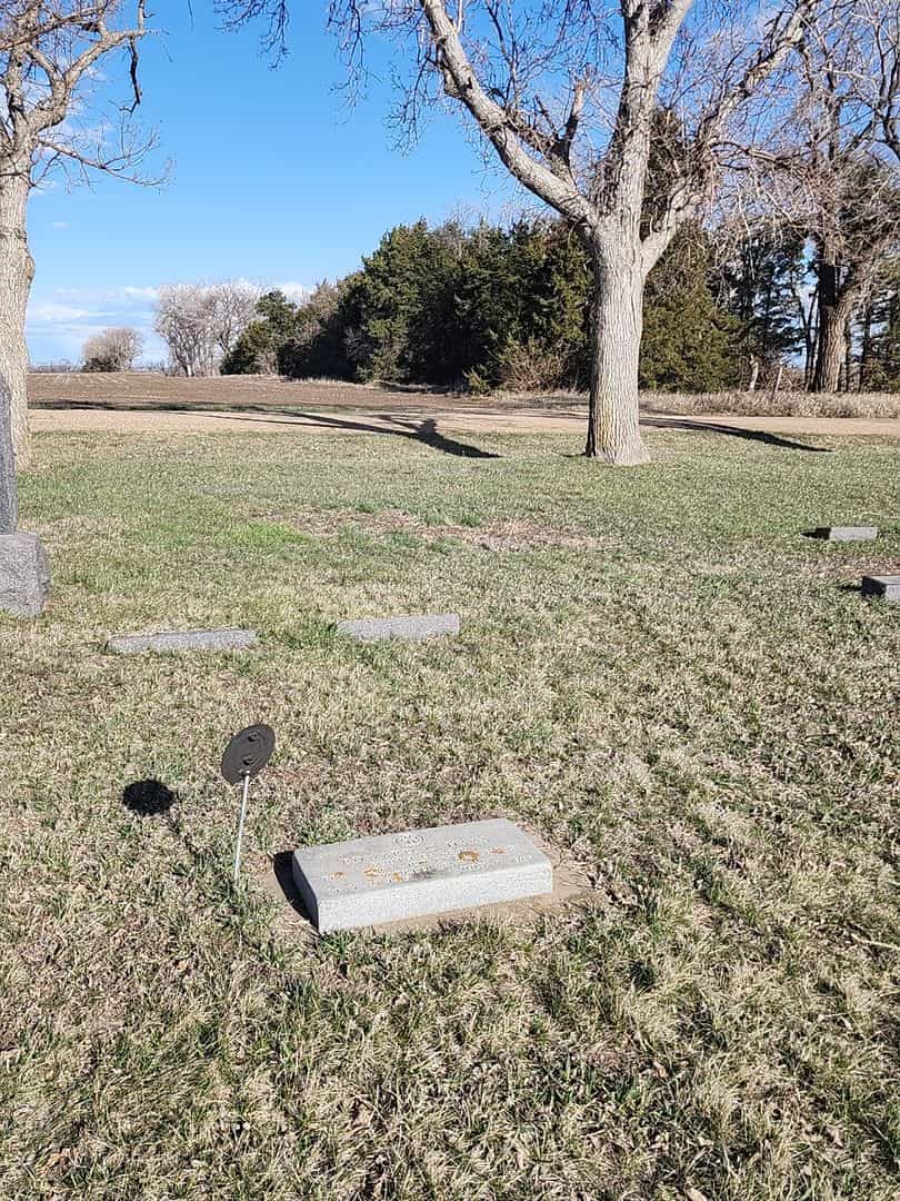 Edward C. Haas's grave. Photo 2