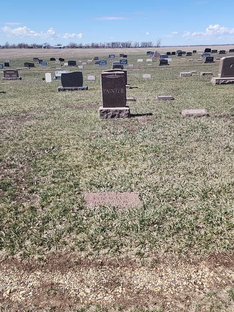 Eldridge B. Painter's grave. Photo 2