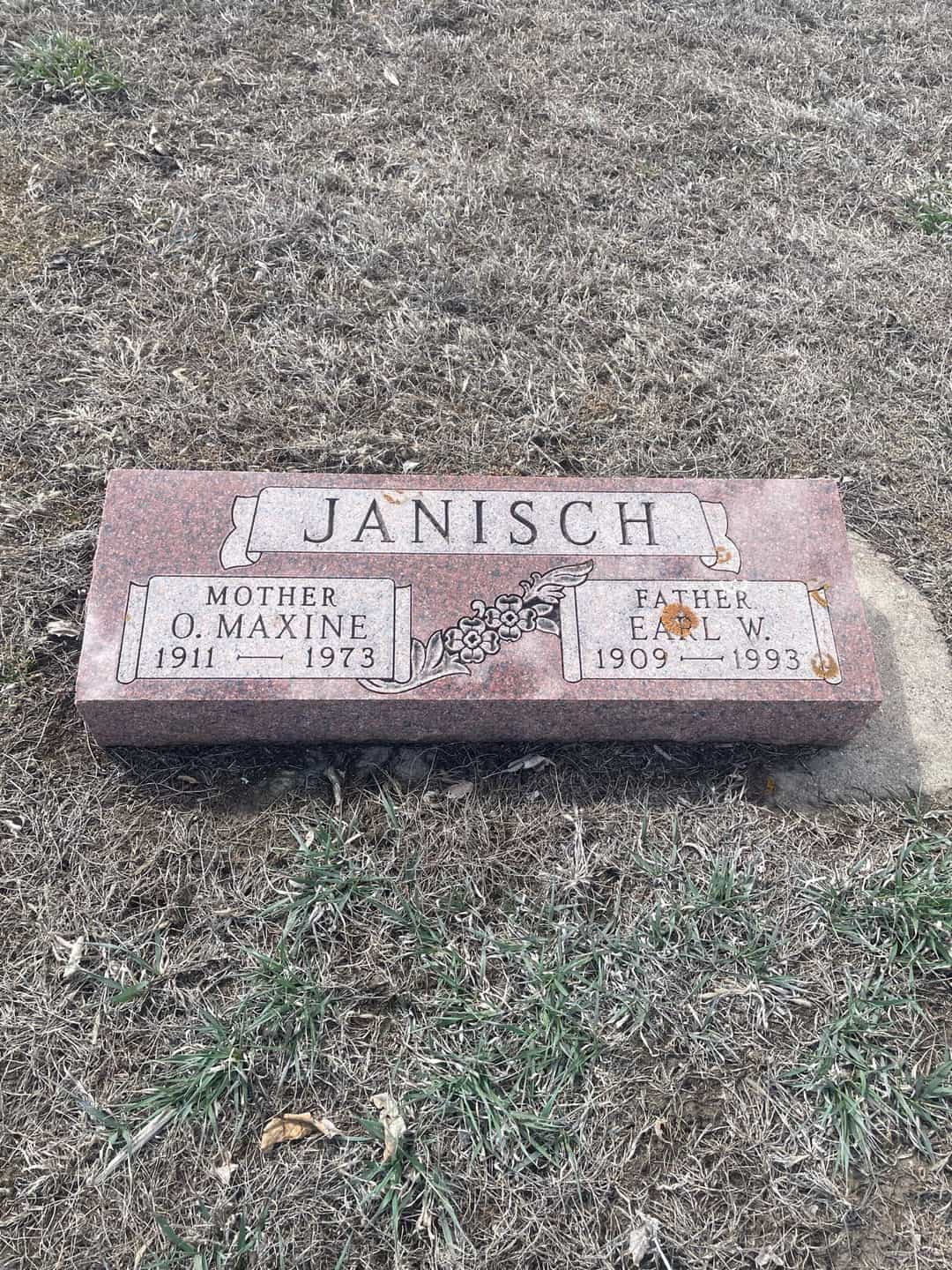 O. Maxine Laity Janisch's grave. Photo 1