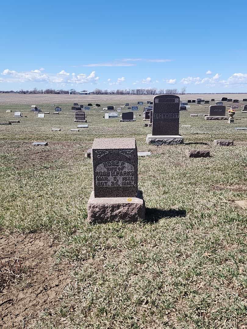 Rose E. Parks's grave. Photo 2