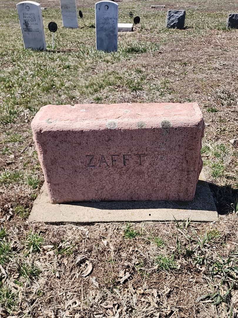 Carl W. Zafft's grave