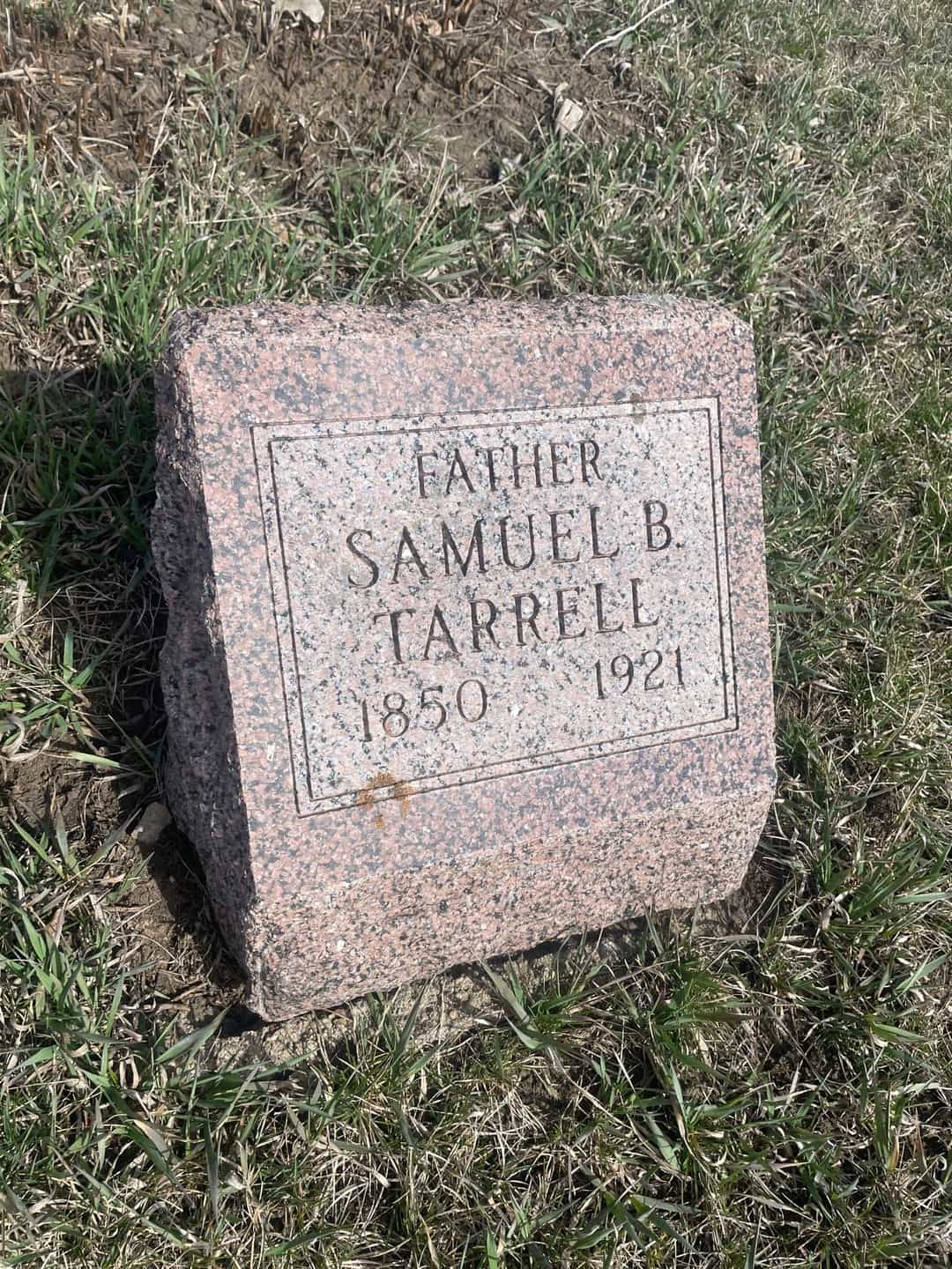 Samuel B. Tarrell's grave. Photo 2