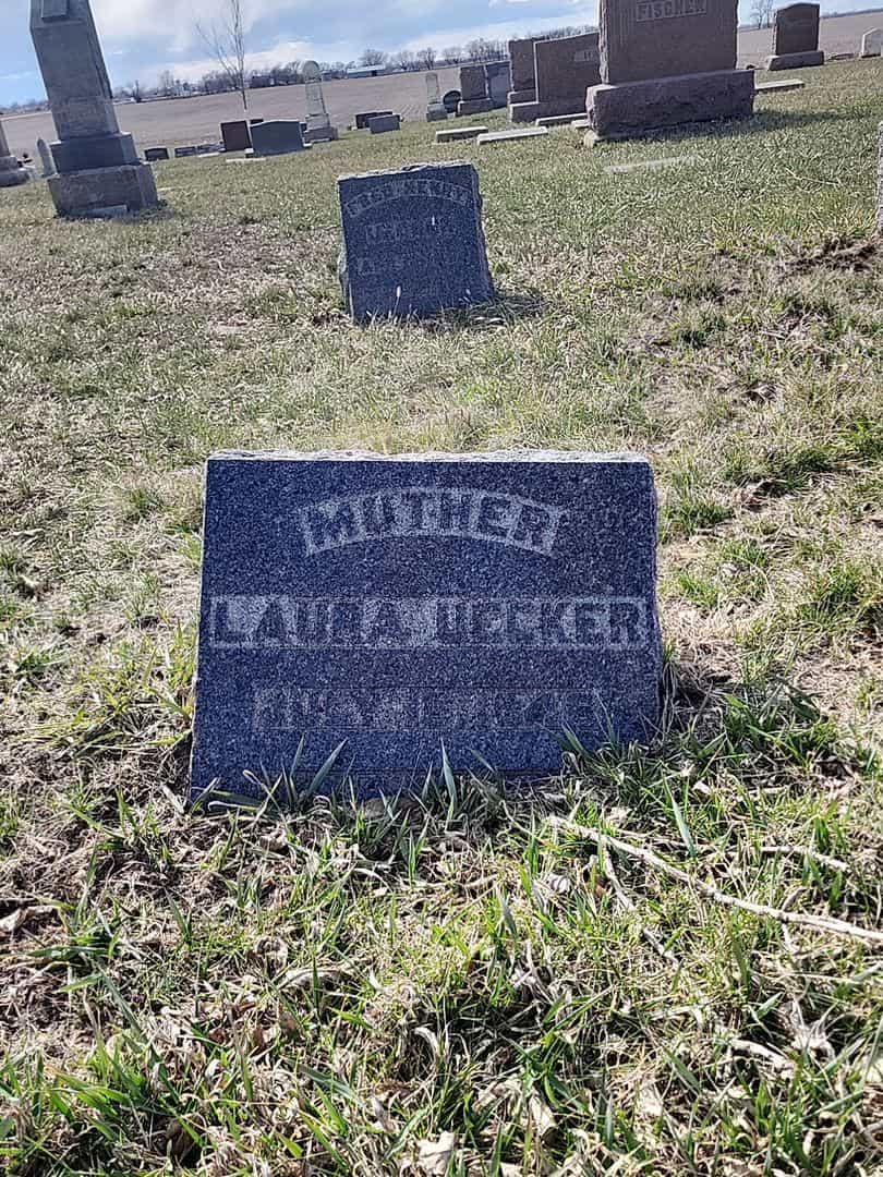 Laura Uecker's grave. Photo 3