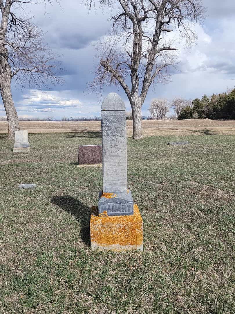 Isaac Manary's grave. Photo 2