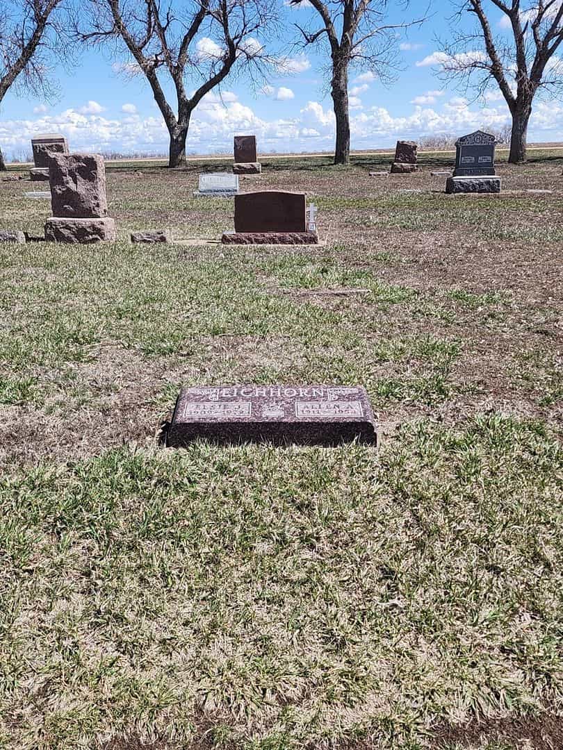 Elsie J. Eichhorn Dykstra's grave. Photo 2