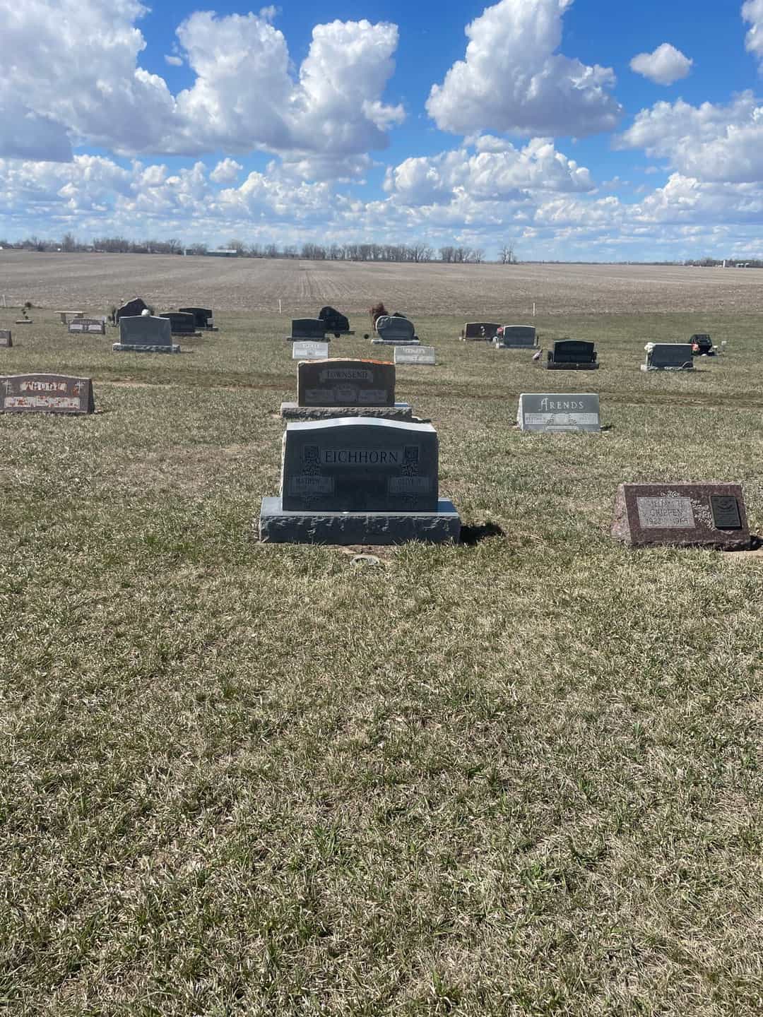 Mathew J. Eichhorn's grave. Photo 2