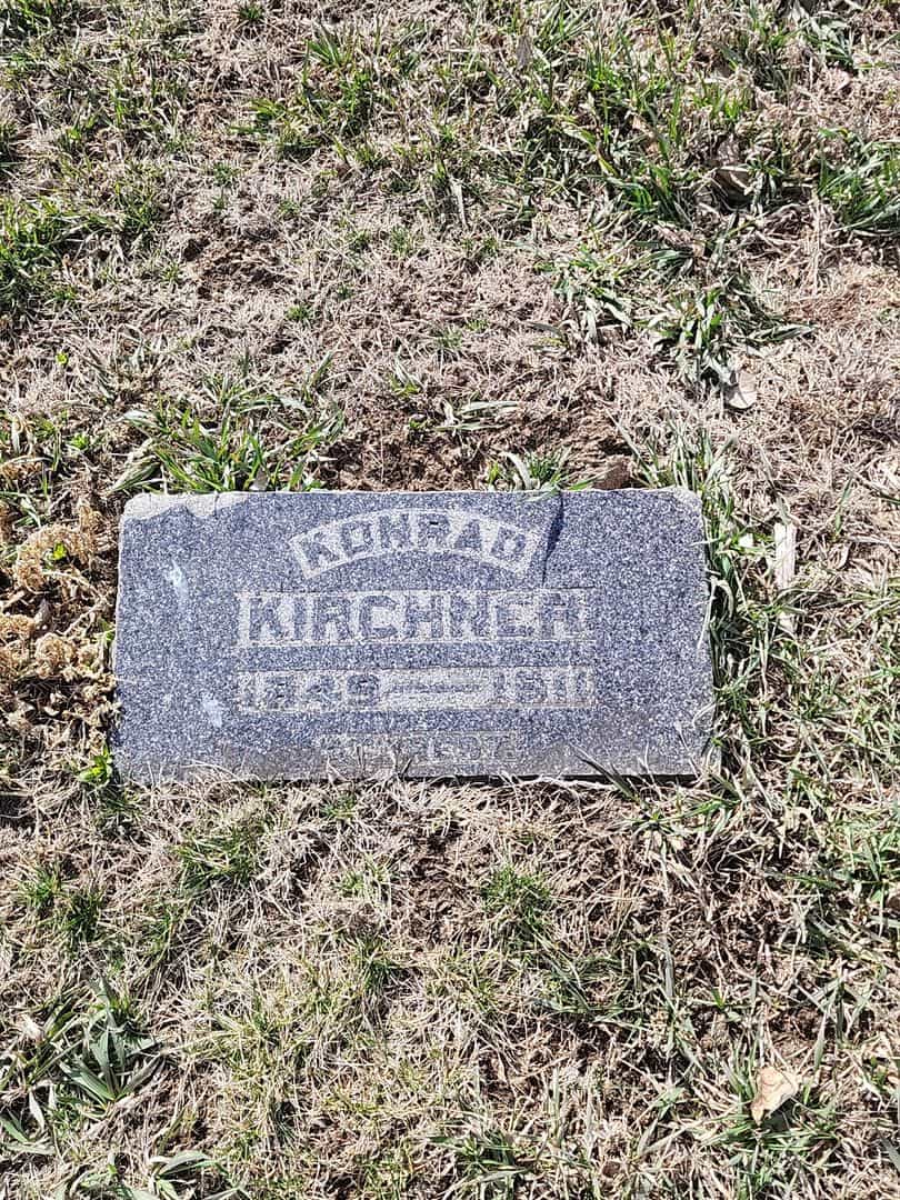 Konrad Kirchner's grave. Photo 3
