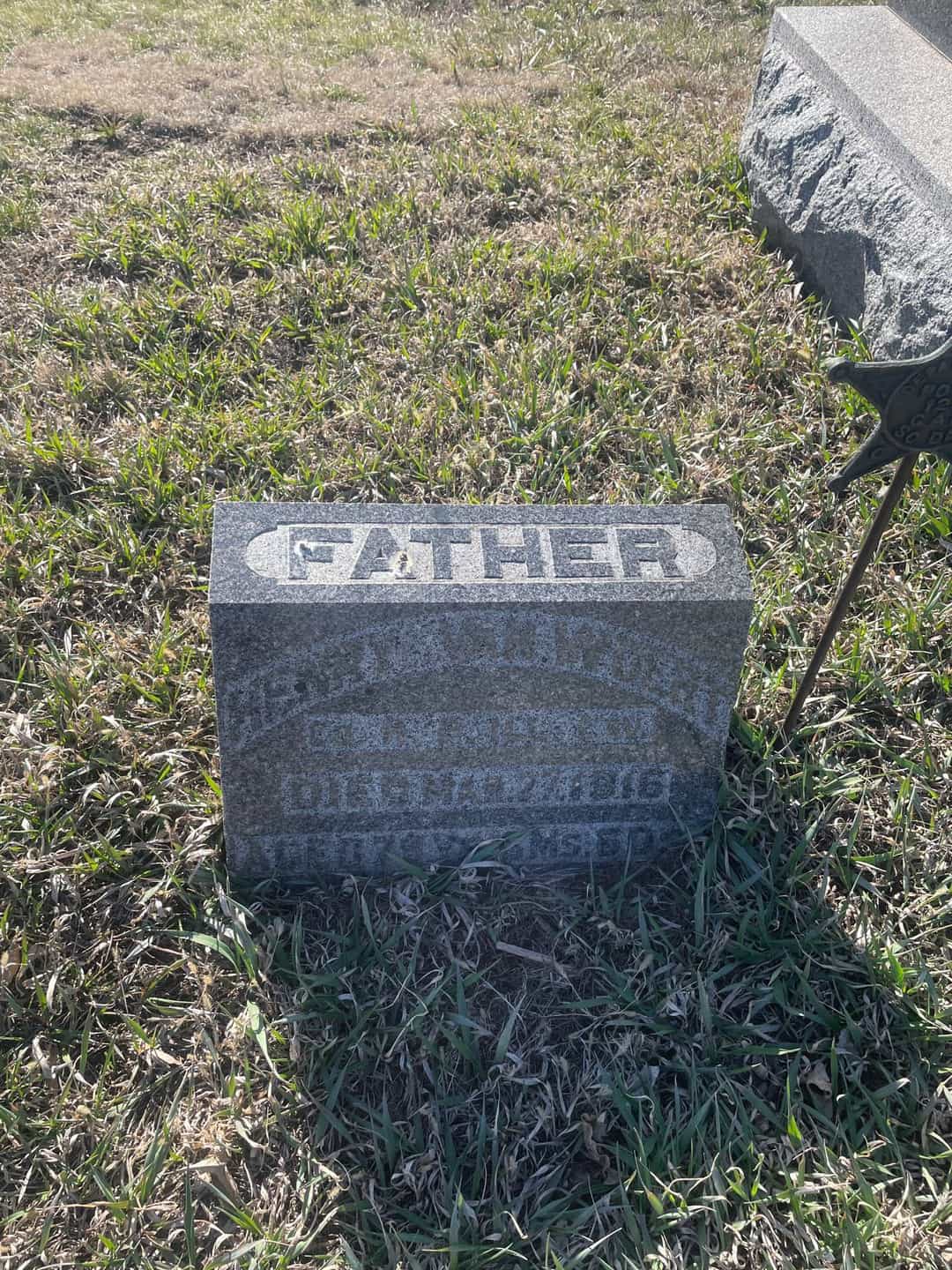 Henry VanWoert's grave. Photo 3