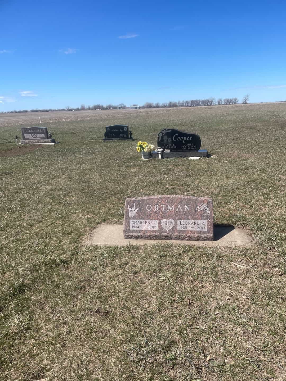 Charlene J. Ortman's grave. Photo 2