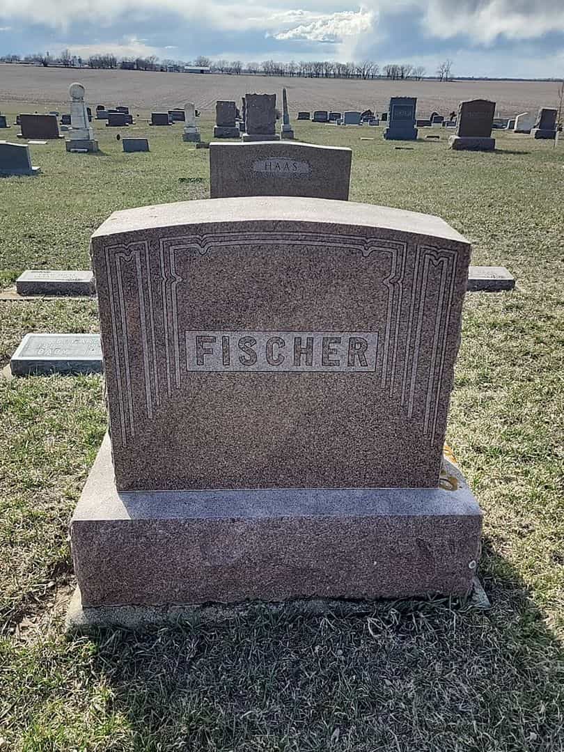 John Fischer's grave. Photo 1