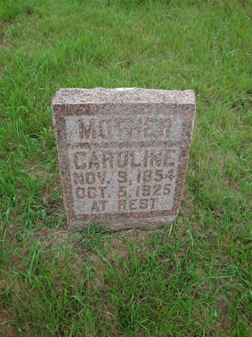 Caroline Reinhardt Beisel Schlueter's grave. Photo 3