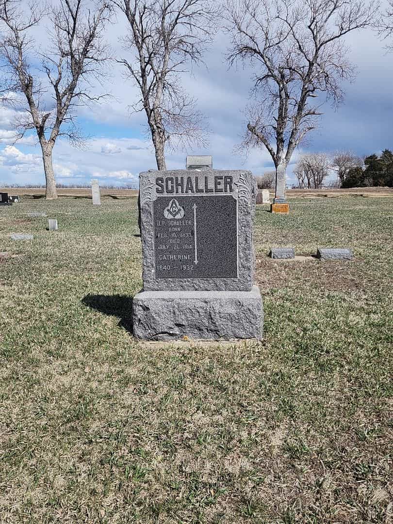 J. P. Schaller's grave. Photo 2
