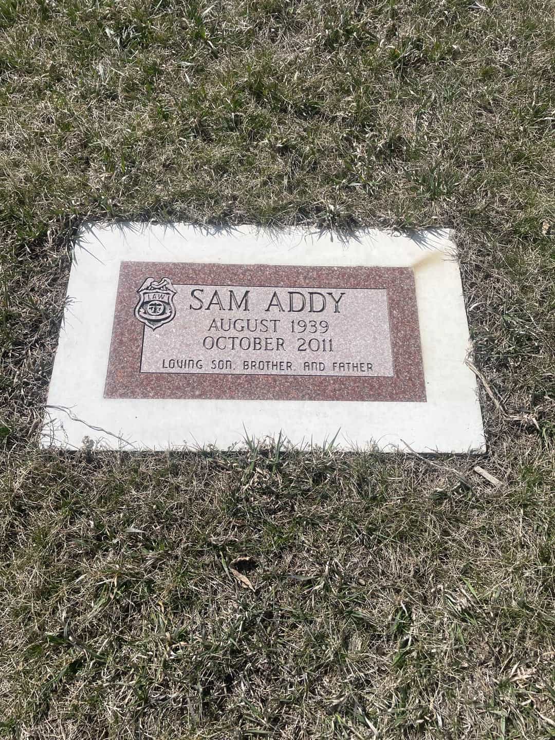 Randy Lee Addy's grave. Photo 6