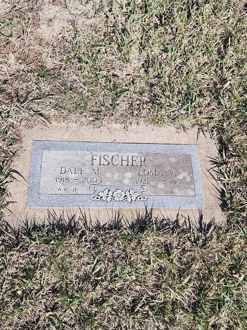 Dale Mele Fischer's grave. Photo 1