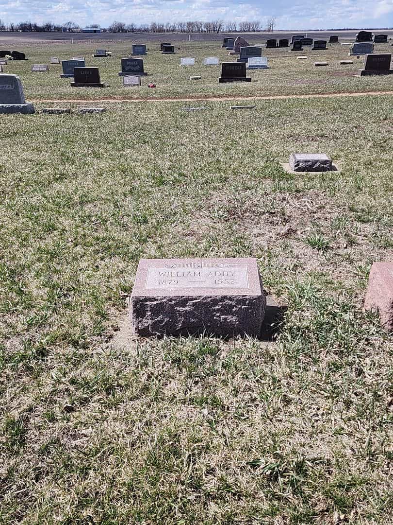 William Marvin Addy's grave. Photo 2