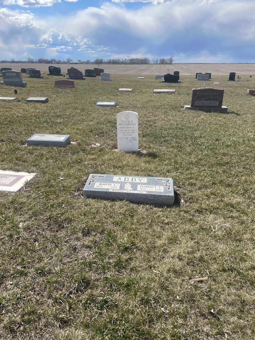 Florence C. Addy Tarrell's grave. Photo 2